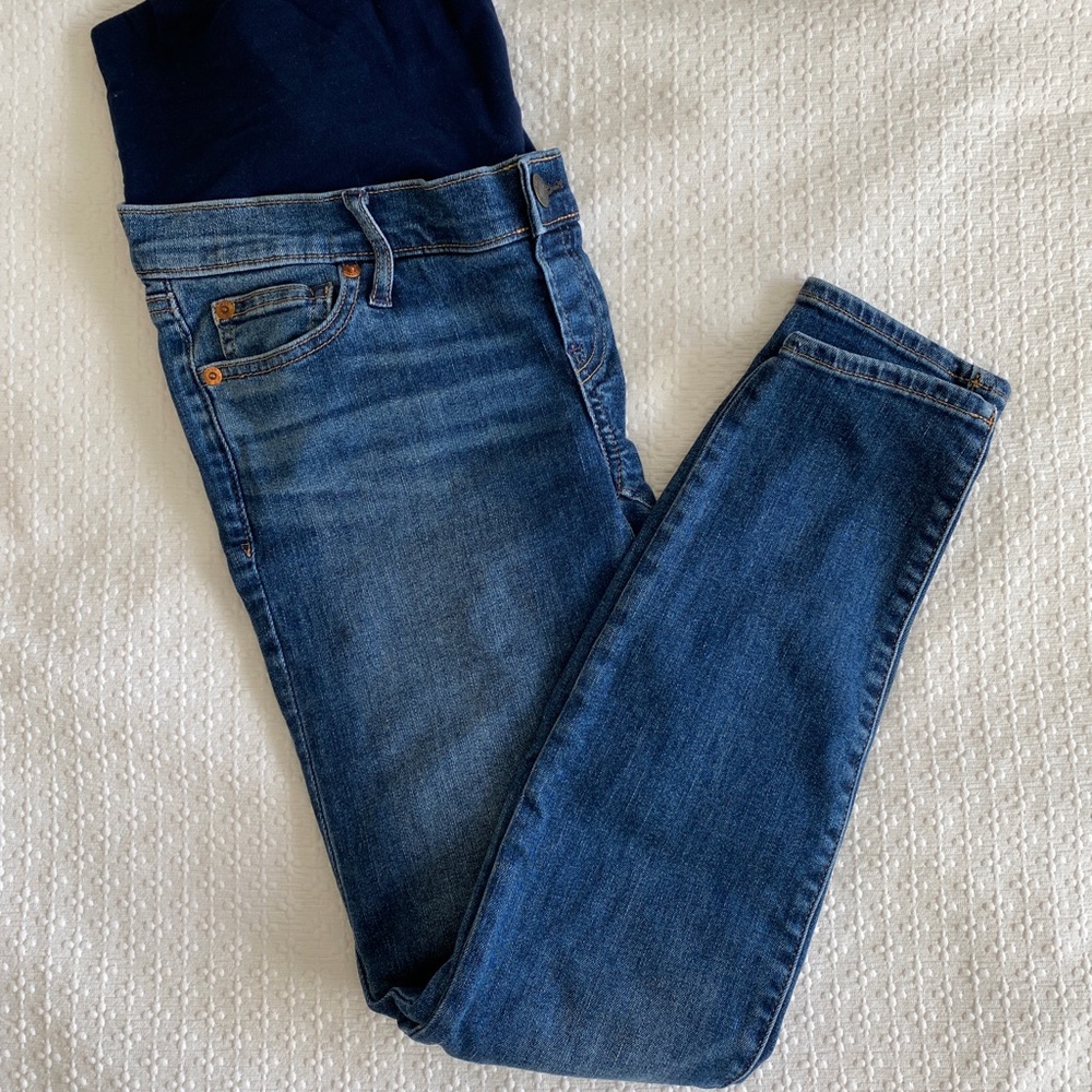 Gap maternity full panel skinny jeans